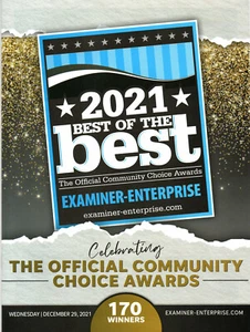 BARTLESVILLE EXAMINER-ENTERPRISE Dec. 29 2021 Best of the Best Community Awards - Picture 1 of 2
