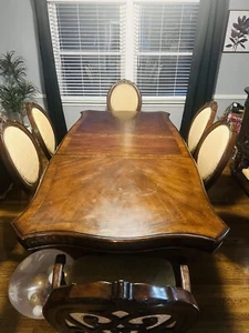 American signature Inc. Solid Wood 7 Piece Dinner table Set - Picture 1 of 4