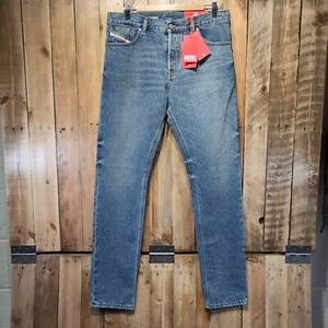 Diesel Mens Jeans 1995 Denim Straight Leg Tapered Slim Fit W32 L32 NEW RRP £180 - Imagen 1 de 24