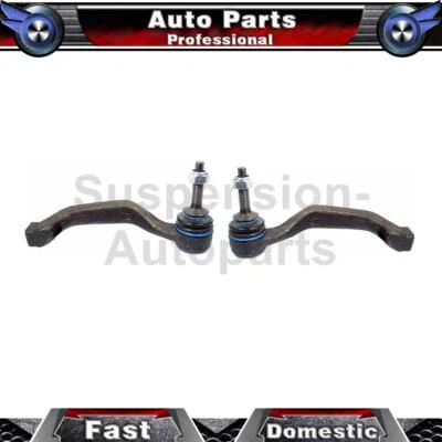 2 Front Outer Delphi Tie Rod End For Jaguar S-Type 2002 2001 2000 - Image 1 of 3