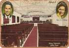Metal Sign - Texas Postcard - Bishop Tabernacle, Dallas, Texas .
