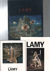Lamy (lot de 3 catalogues + dédicace) | Galerie Michelle Boulet | Bon état
