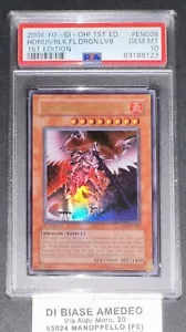 PSA 10 Horus The Black Flame Dragon LV8 SOD-EN008 1st Edition English 2004 - Picture 1 of 8