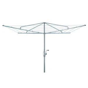 Hills Heritage Rotary Hoist 6-Line Steel Outdoor Clothesline 40m Drying Space - Picture 1 of 2