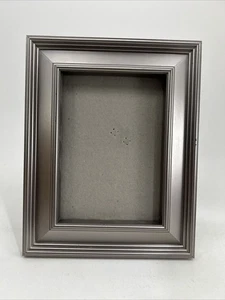 Silver Picture Frame 5"x7" Photo Picture Frame Wall Mount or TableTop - Picture 1 of 6