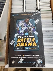 2025 BO JACKSON BATTLE ARENA ALPHA UPDATE Factory Sealed HOBBY BOX! - Bild 1 von 2