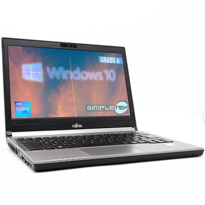 FUJITSU E736 13" CORE i5 WINDOWS 10 16GB 960GB NOTEBOOK PC COMPUTER PORTATILE - Immagine 1 di 4