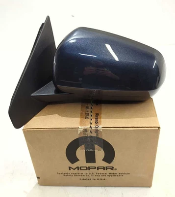 New OEM Genuine Mopar Door Mirror 2008-2014 Dodge Avenger 1CK93TZZA LH Blue PBL - Image 1 of 4