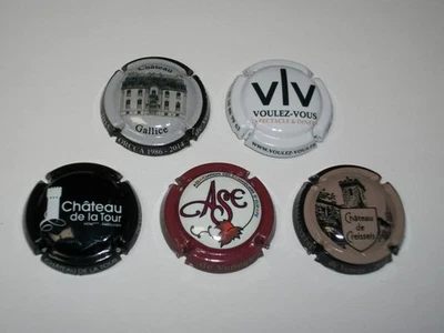 Capsules de champagne DE VENOGE ( ref 237 - 224e - 334 - 149a - 175 ) - Photo 1/2