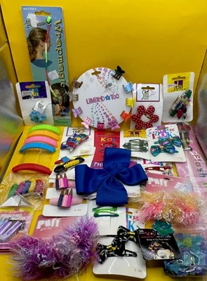 ENORME LOTE Niñas Niños Jóvenes Vintage Años 90’s/Y2K Accesorios para el Cabello NUEVO Más de 50+ Piezas Foto 1 de 4