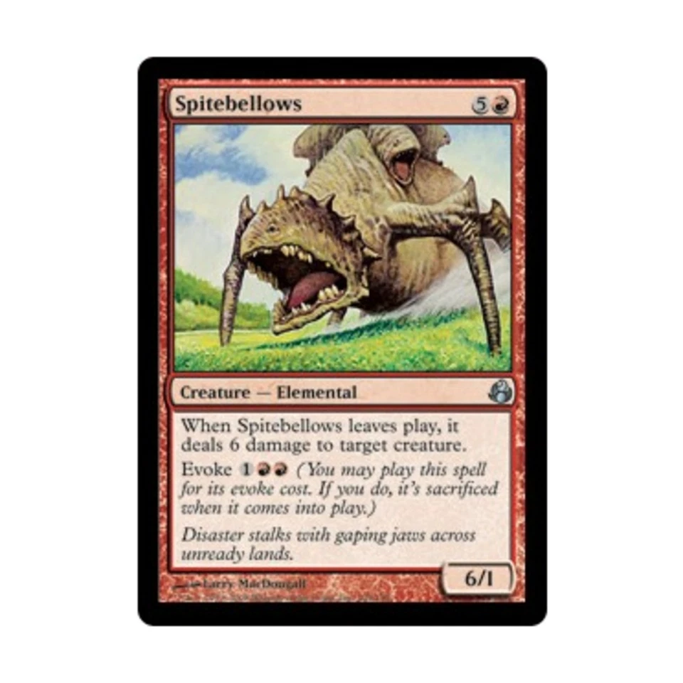 WOTC MtG Morningtide Spitebellows (U) (Foil) EX - Image 1 of 1