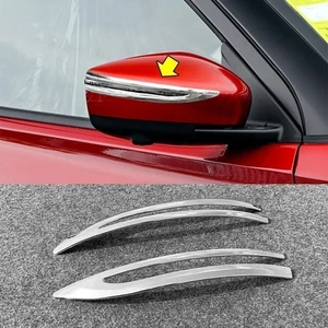 For 18-24 Nissan Kicks ABS Chrome Door Side Rearview Mirror Cover Trims Molding - Picture 1 of 5