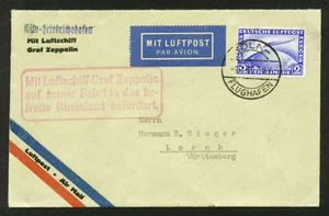 1930 GRAF ZEPPELIN con C36 - KOLN-KOBLENZ (Renania) - Imagen 1 de 2