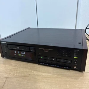 Reproductor de CD Sony CDP-X55ES convertidor lineal de alta densidad usado funcionando desde JAPÓN - Imagen 1 de 20