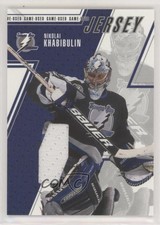2002-03 ITG Be A Player Between the Pipes Game-Used Jersey Nikolai Khabibulin