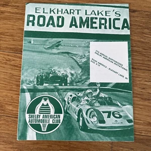 Shelby American Automobile Club Elkhart Lake’s Road America Aug 8-10 Magazine - Picture 1 of 4