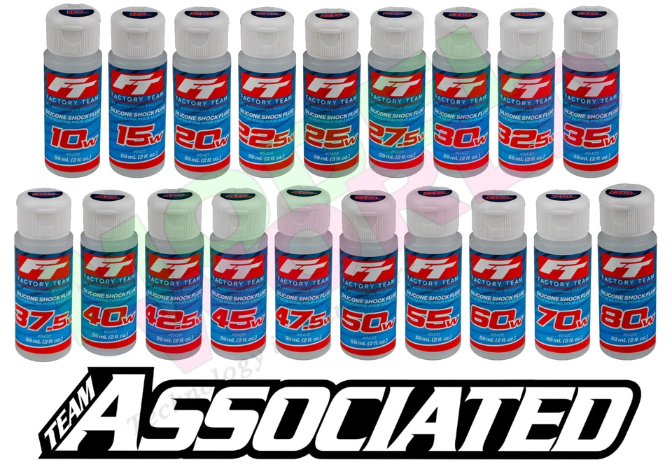 RC Silicone Oil Shock Damper Oil - All Grades 59ml Team Associated (100-1000Cst) - Image 1 of 1