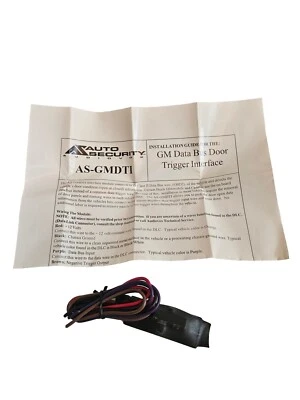 Audiovox Auto Security AS-GMDTI GM Data Bus Door Trigger Interface - Image 1 of 4