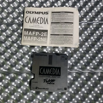 Olympus Camedia Flash Path Floppy Disk Adapter MAFP-1 Card Reader SmartMedia - Image 1 of 3