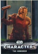 Star Wars The Mandalorian UK Exc. Silver Character Card C9 The Armorer