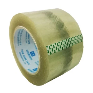 1 rollo de cintas de sellado de cartón con insignia de llave Dell para envío de cintas de embalaje 72 mm x 100 M - Imagen 1 de 3
