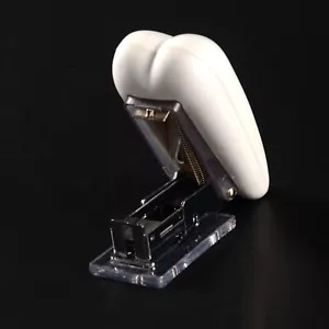 New stapler suitable for school, work and home, chic and stylish teeth shape - Picture 1 of 6