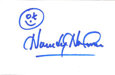 HOWDY HOLMES Auto Signed index card INDY GREAT