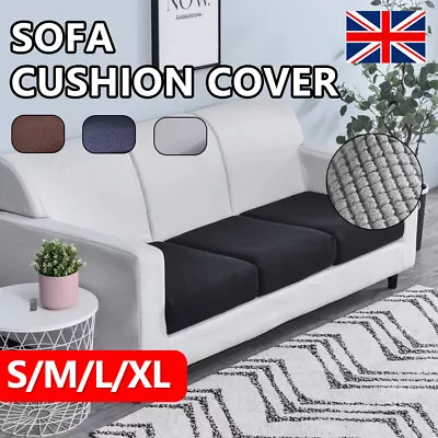 Stretchy Fabric Sofa Seat Cushion Cover Couch Slip Covers Replacement Protector - Image 1 of 4