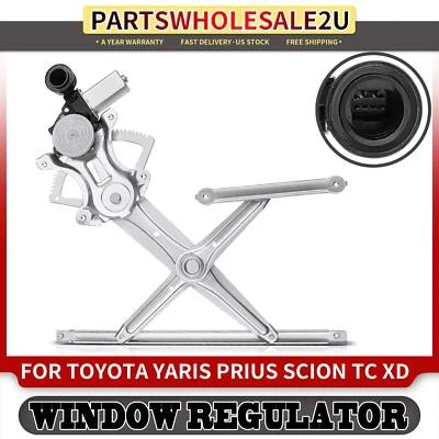 Регулятор правого окна с 6-контактным двигателем для Toyota Prius Yaris Scion tC xD - Изображение 1 из 4