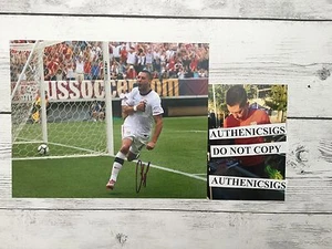 Foto autografiada de Clint Deuce Dempsey por equipo EE. UU. 8x10 PRUEBA g - Imagen 1 de 1