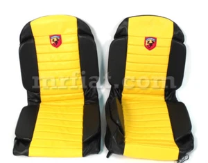 Fiat 600 Abarth Anatomical Yellow Seat Covers New - Bild 1 von 1