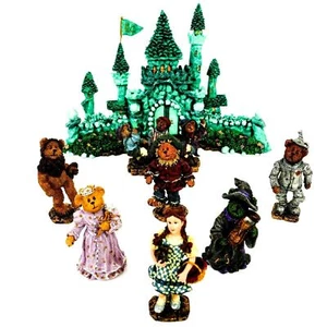 Boyds Bears WIZARD OF OZ-THE EMERALD CITY SET OF 8 1E DEALER STOCK-NEW 24803 - Picture 1 of 10