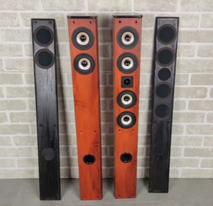 COPPIA CASSE AUDIO ALTOPARLANTI FUNZIONANTI COME DA FOTO MIS 90 X 12,5 X 12 CM - Foto 1 di 13