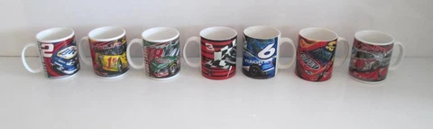 Nascar Ceramic Coffee Mug Sterling Earnhardt Labonte Park Wallace Gordon Martin Cover