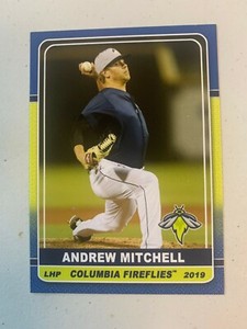 Andrew Mitchell 2019 Columbia Fireflies Team Card