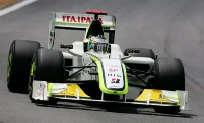 Brawn GP BGP 001 / G.P. Italien + Brasilien 2009 / Button /  Silverline / SLK 70 - Bild 1 von 4