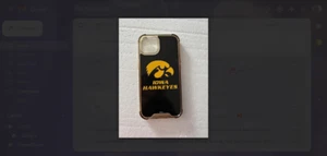 iPhone 14 Iowa Hawkeye Cases by Skinit - Picture 1 of 3
