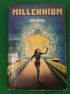 Millennium - John Varley 1983 Book Club Edition Science Fiction - Ron Walotsky - Picture 1 of 7