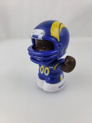 NFL Los Angeles Rams Football Player Mattel Fisher Price Little People  - Image 1 of 4
