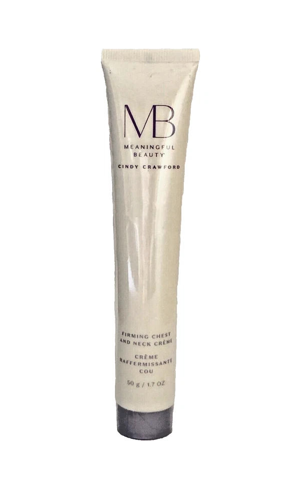 Meaningful Beauty Firming Chest & Neck Creme 1.7oz 50g Cindy Crawford