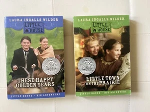 Little house on the Prairie Books 7 & 8 Laura Ingalls Wilder 2 Paperback Novels - Picture 1 of 8