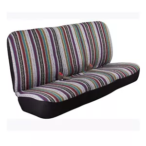 Brand NEW Full Size Universal Baja Mexican Blanket Truck Car Bench Seat Cover - Foto 1 di 1