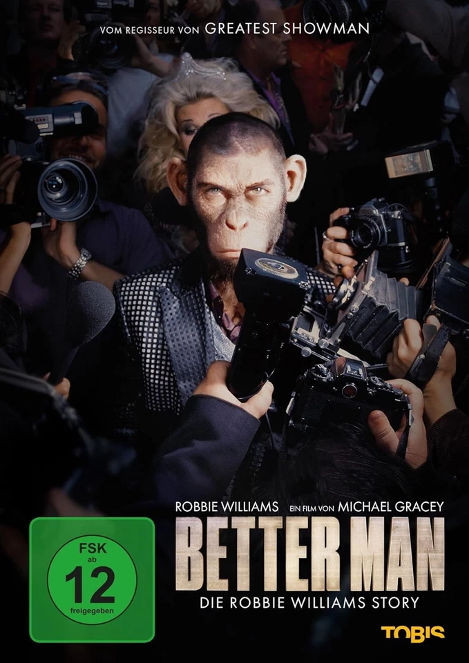 Better Man - Die Robbie Williams Story - DVD - Neu und Originalverpackt - Bild 1 von 2