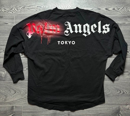 palm angels TOKYO manica lunga GRANDE LOGO TAGLIA M