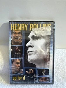 Henry Rollins: Up For It 2001 DVD Dolby Widescreen NTSC Stand-up Show RARE OOP - Picture 1 of 2