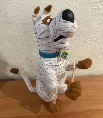 Scooby Doo in Mummy Costume Plush 8 Inch Y2K Halloween 2001 Small Dog Applause - Image 1 of 4