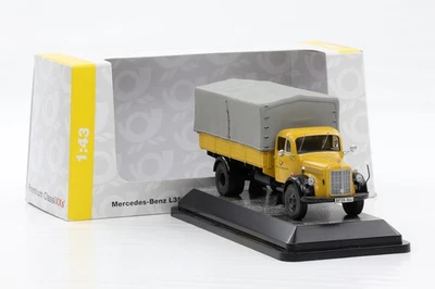 1:43 Premium Classixxs Mercedes-Benz L3500 Lkw Con Planenaufbau Deutsche Post - Immagine 1 di 4