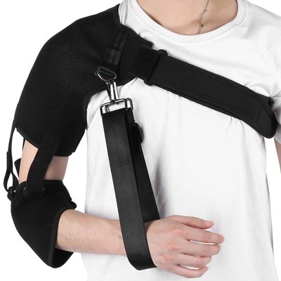 Shoulder Brace Support Arm Sling Adjustable Rotator Cuff Fix Shoulder Protector - Image 1 of 4