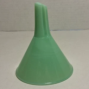 VTG Mosser Glass Funnel Green Jadeite - Picture 1 of 6