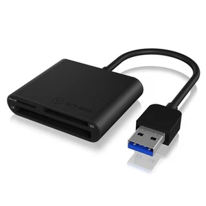 ICY BOX IB-CR301-U3 USB 3.0 externer Multi-Kartenleser - Bild 1 von 4